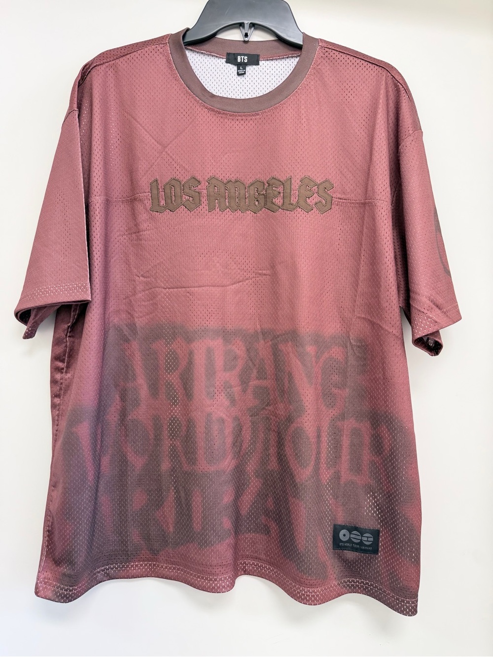 BTS Arirang City Jersey - LA Exclusive Los Angeles Large - NWOT